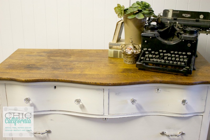 vintage typewriter on desk