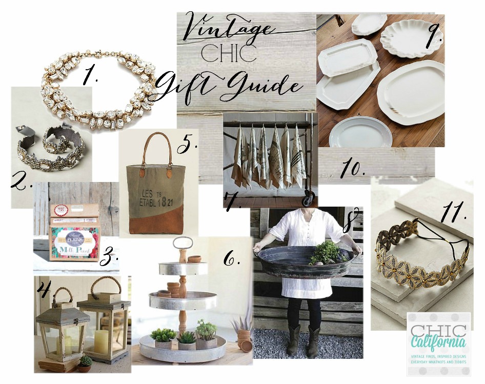 Vintage Chic Gift Guide
